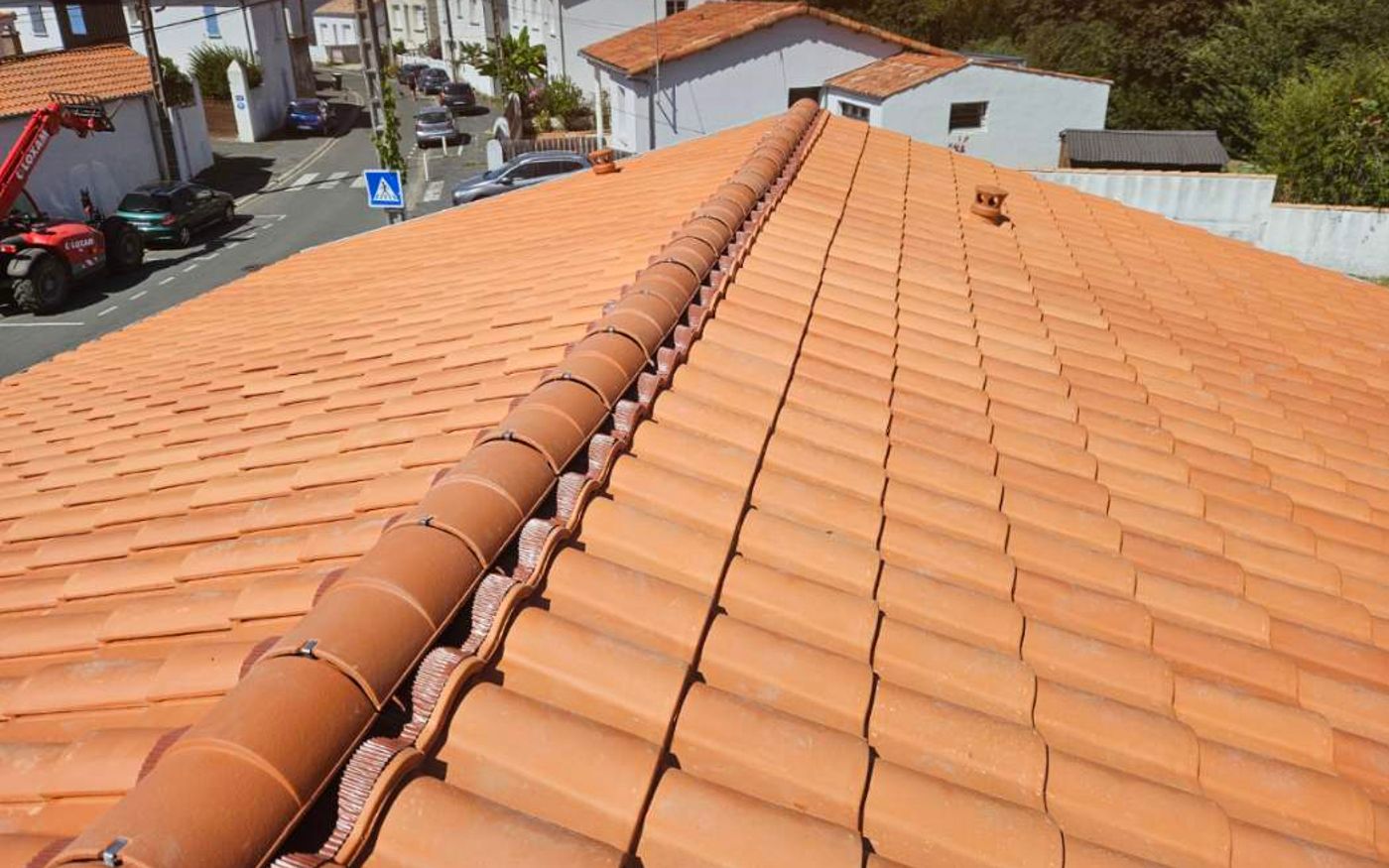 Couvreur creation couverture rom 79120 apres