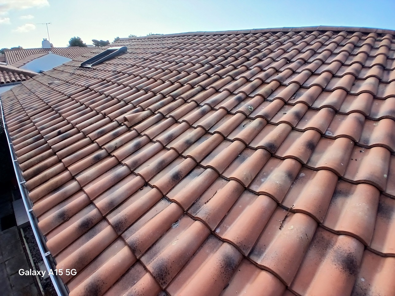 Nettoyage toiture rom 79120 après