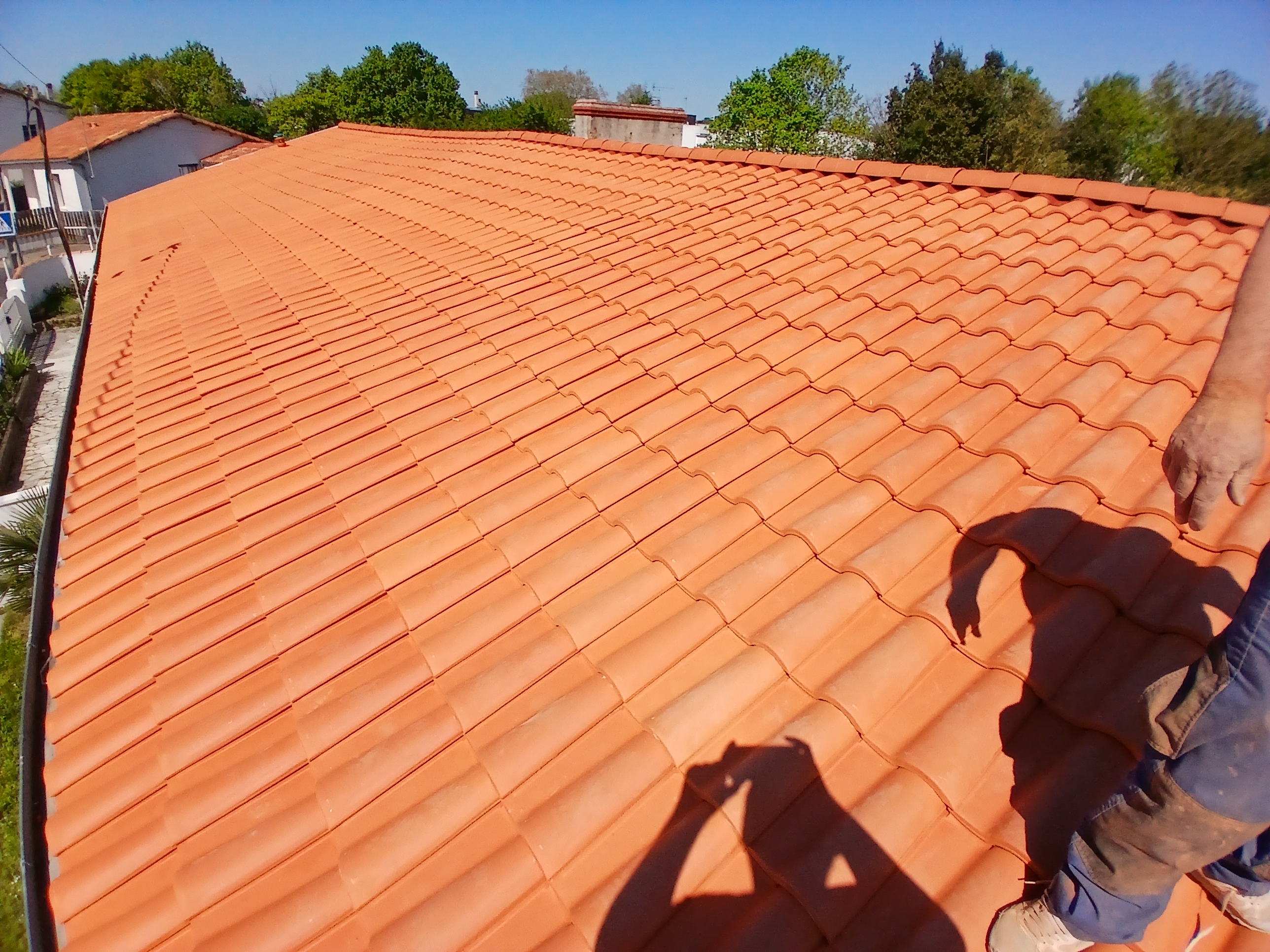 Reparation et nettoyage de toiture brioux sur boutonne 79170 apres